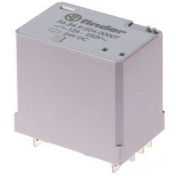 Finder Leistungs-Steckrelais/Bahn 56.34.9.110.0000T