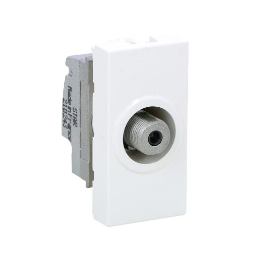 Legrand Anschlussdose 078790 Mosaic F-Type 1-modultraws