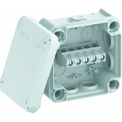 OBO Kabelabzweigkasten T60KL 114x114x57 lichtgrau