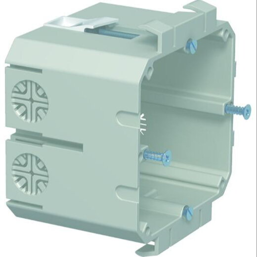 OBO Geräteeinbaudose 2390/8T 1fach steingrau