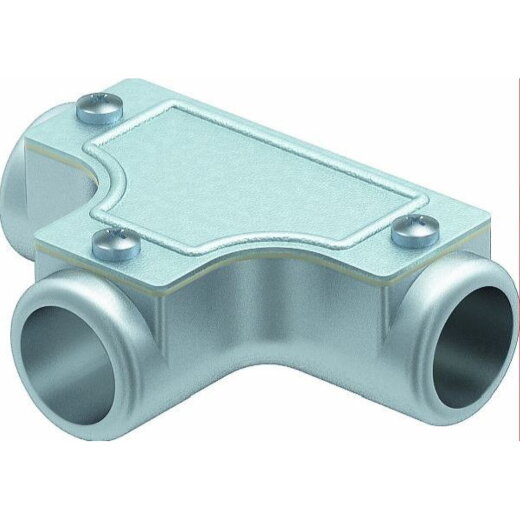 OBO Kontroll-T-Stück SKT25W ALU ohne Gewinde