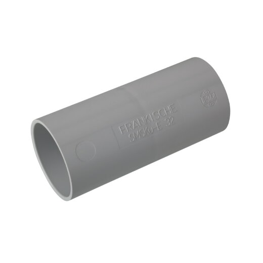 Fraenkische Rohrwerke Steckmuffe SMSKu-E 63 lichtgrau 22250063