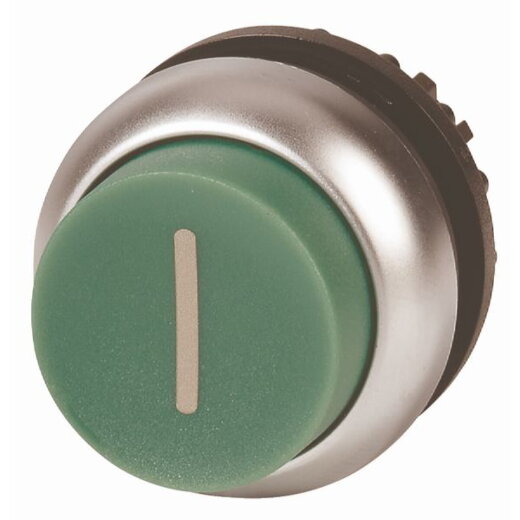 EATON Electric Drucktaste M22-DRH-G-X1 hoch grün rastend blanko