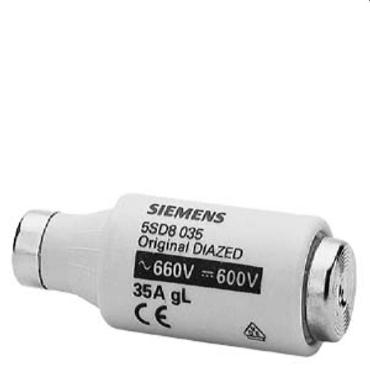 Siemens DIAZED-Sicherungseinsatz 660V 35A DIII gL/gG 5SD8035