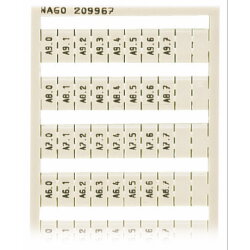 WAGO WSB-Schnellbeschriftungssystem 209-967