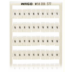 WAGO WSB Schnellbeschriftung 209-577 Aufdruck  N (100X)