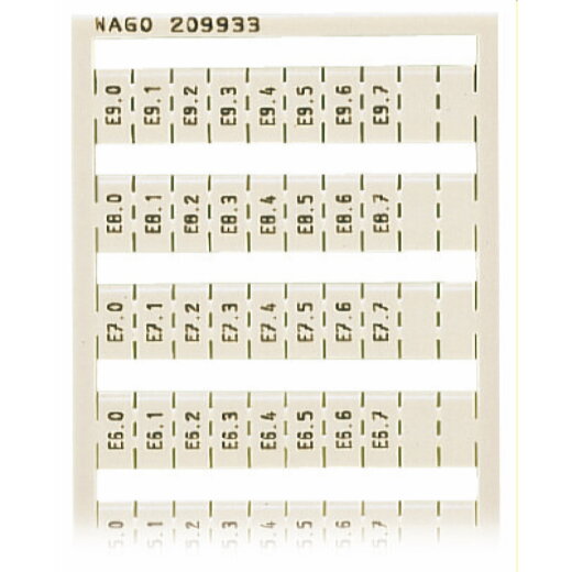 WAGO WSB-Schnellbeschriftungssystem 209-933