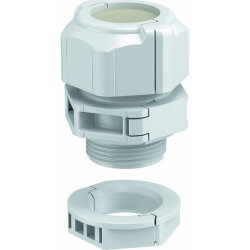 OBO Kabelverschraubung V-TEC TB20 teilbar GL M20 lichtgrau