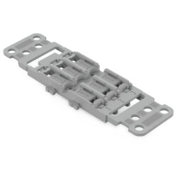 WAGO Befestigungsadapter mit Zugentlastung 3-fach...