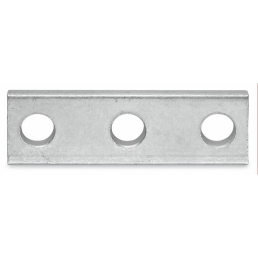 WAGO Brücker 3-fach blank silberfarben 885-426