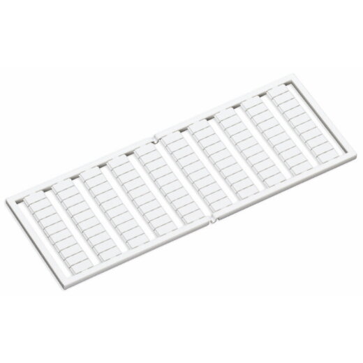 WAGO WSB-Beschriftungskarte als Karte bedruckt weiß 209-953