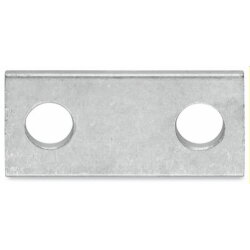 WAGO Brücker 2-fach silberfarben 885-412