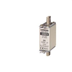 Siemens NH-Sicherungseinsatz mit Stirnkennmeld. Gr.00,...