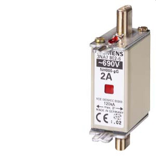 Siemens NH-Sicherungseinsatz Gr.000 4A AC690V/DC250V 3NA7804-6