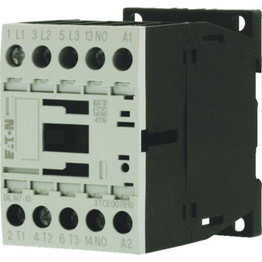 Eaton Electric Leistungsschütz DILM7-10(380V50HZ, 440V60HZ) 3kW/400V AC