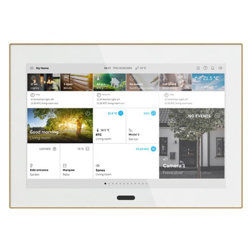 Busch-Jaeger Sensorfläche ST/U10.3.11-811 SmartTouch10 ws/sating.