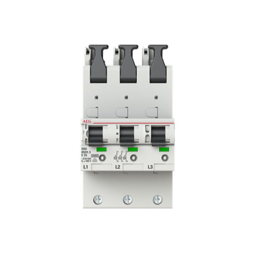 AEG Hauptleitungsschutzschalter HS91.3E25SAV SHU 25kA E25A 3x1pol.