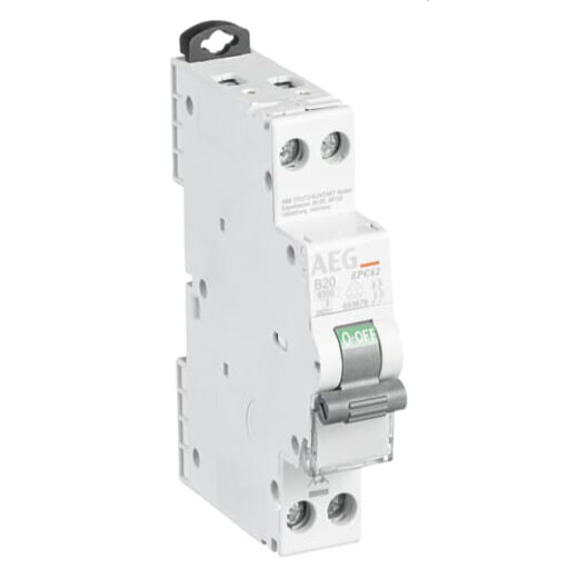 AEG Leitungsschutzschalter EPC62 6kA Unibis 2pol. 6A C 1TE C6A