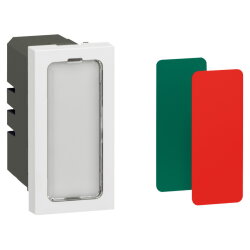 Legrand Signalleuchte 078501 MSC 1fach 230V 1mod ws