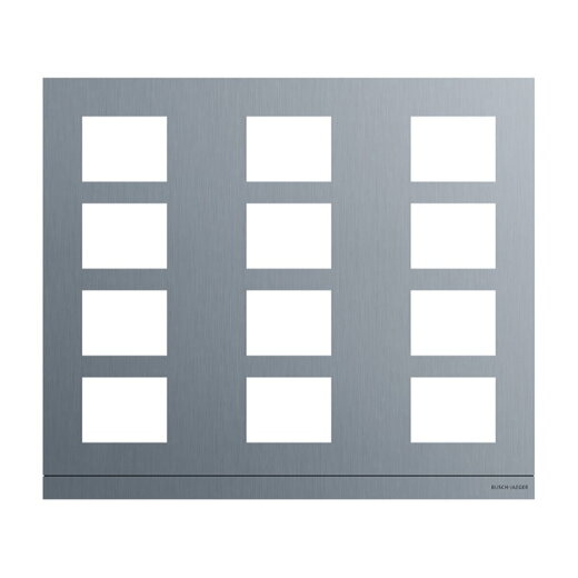 Busch-Jaeger Frontplatte 413912CF-S-03 Audio 3/4