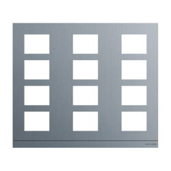 Busch-Jaeger Frontplatte 413912CF-S-03 Audio 3/4