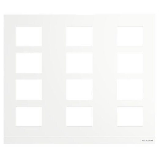 Busch-Jaeger Frontplatte 413912CF-W-03 Audio 3/4