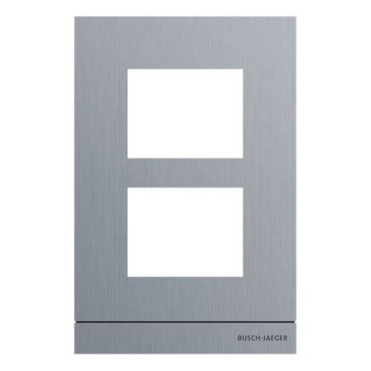 Busch-Jaeger Frontplatte 41392CF-S-03 Audio 1/2
