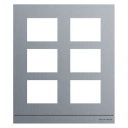 Busch-Jaeger Frontplatte 41396CF-S-03 Audio 2/3