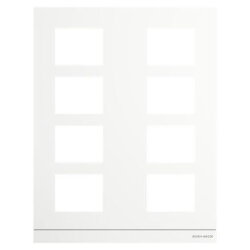 Busch-Jaeger Frontplatte 41398CF-W-03 Audio 2/4