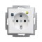 Busch-Jaeger FI-Schutz-Steckdose 3120 EUCB-914 VDEO664 alpinweiß