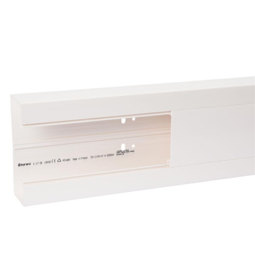 Legrand Brüstungskanal 611708 DLPe 50x130mm halogenfrei UT+D