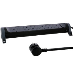 Legrand Steckdosenleisten drehbar 6xSD 3m Kabel sw