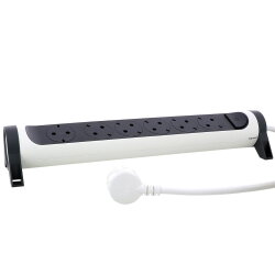 Legrand Steckdosenleisten drehbar 6xSD 3m Kabel ultrws./sw