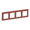 Legrand Rahmen 754074 VLIFE 4-FACH TERRACOTTA
