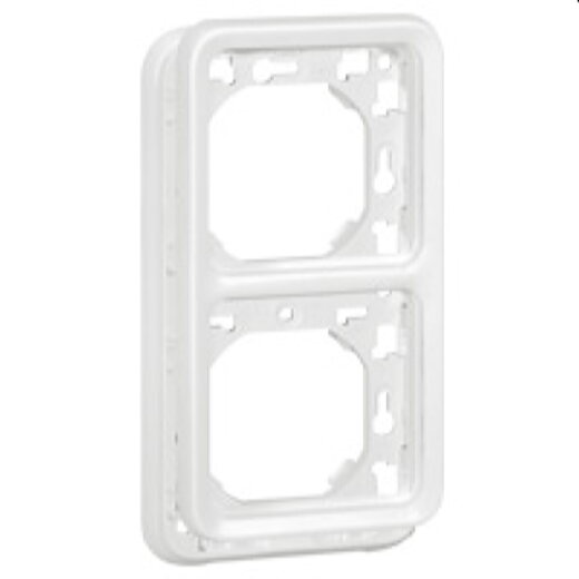 Legrand Rahmen 070749 FRAP Artic UP- 2f verti.