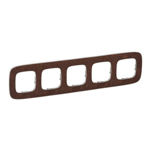 Legrand Rahmen 754455 V.ALL 5-FACH LEDER