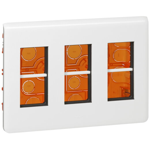 Legrand Box Mosaic 3x4-mod.horizontal ultrws.