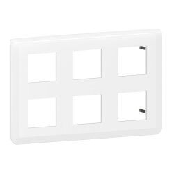 Legrand Rahmen Mosaic 2x3x2-mod.horizontal ultrws.