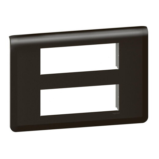Legrand Rahmen Mosaic 2x6-mod.horizontal sw