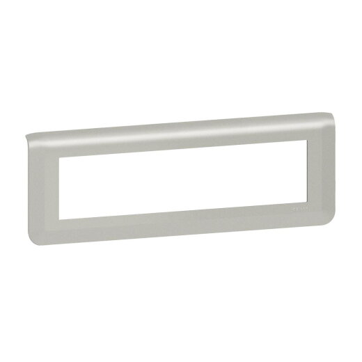 Legrand Rahmen Mosaic 8-mod.horizontal alu