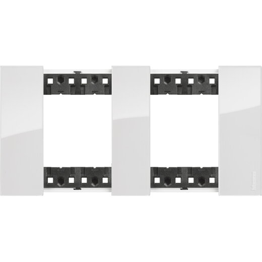 Bticino Abdeckrahmen KA4802M2DW LivingNow