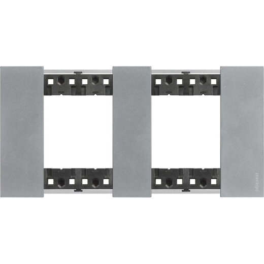 Bticino Abdeckrahmen KA4802M2NW LivingNow