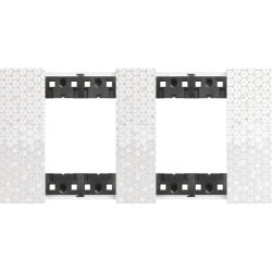 Bticino Abdeckrahmen KA4802M2MW LivingNow