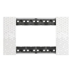 Bticino Abdeckrahmen KA4804MW LivingNow