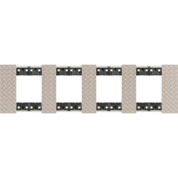 Bticino Abdeckrahmen KA4802M4MM LivingNow