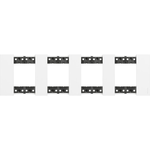 Bticino Abdeckrahmen KA4802M4KW LivingNow