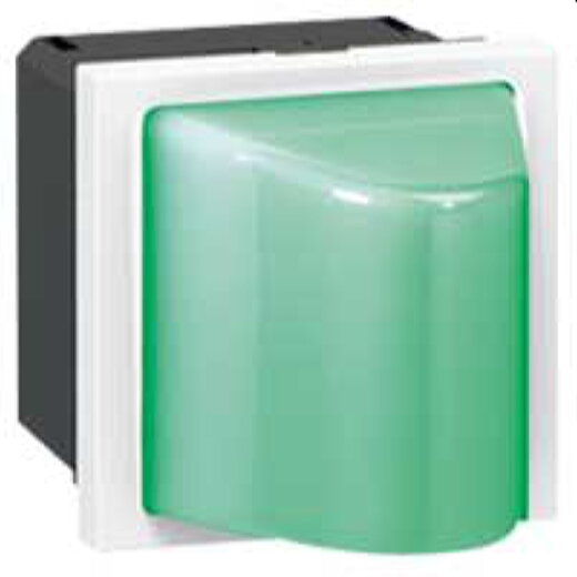 Legrand Signalleuchte 078562 MSC gn 12-24V 2mod ws