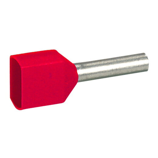 Legrand Aderendhülse, Adernendhülse 037688 2 x 1mm rot