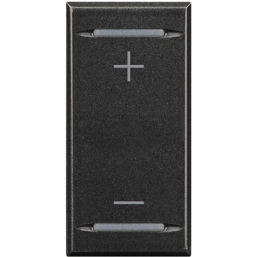 Bticino Wippe 1modulig Symbol Regelung anthrazit