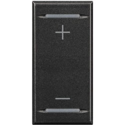 Bticino Wippe 1modulig Symbol Regelung anthrazit